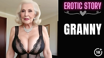 [GRANNY Story] Step Grandmother's Porn Movie Part 1