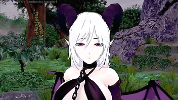 Hentai ASMR: The forest wants to take care of me to get all the semen out of me (part 1 / 6).