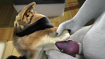 Furry Girl Bondage Blowjob on Boat ISAL 3D