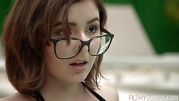 FilthyTaboo - Horny Leana Lovings CAUGHT MASTURBATING And FUCKED HARD By Her Stepbrother FULL SCENE