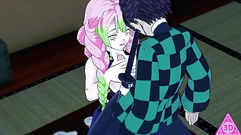 Tanjiro Mitsuri kanroji kimetsu no yaiba hentai videos have sex blowjob handjob horny and cumshot gameplay porn uncensored... Thereal3dstories..1