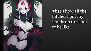 [FayGrey] [Evelynn's mind control puppet whore : a joi for girls] (joi domination degradation humiliation)