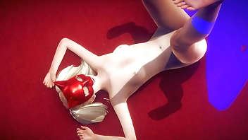 Persona 5 Hentai - Ann Takamari fucked twice and footjob - Japanese Asian Manga Anime Film Game Porn