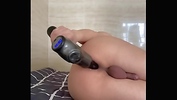 四爱男受筋膜枪初体验，3分钟秒射