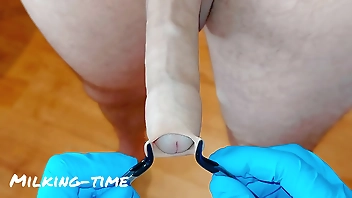 CFNM Nurse Part 3: Foreskin Stretching Treatment (Milking-time)