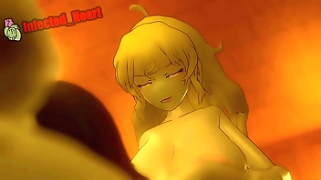 Futa Yang Doms Raven and Ruby in the Sauna (Sound) (Loop)