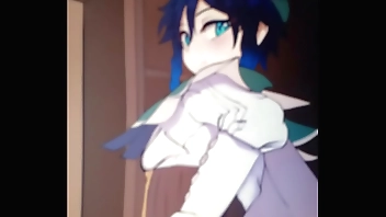 Venti (Genshin Impact) Cum Tribute