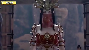 Hentai 3D - 108 Goddess ( ep 74) - Medusa Queen and old man.