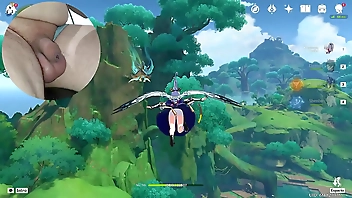 GENSHIN IMPACT THE ADVENTURES OF THE HORNY TABIBITO NUDE EDITION COCK CAM GAMEPLAY #3
