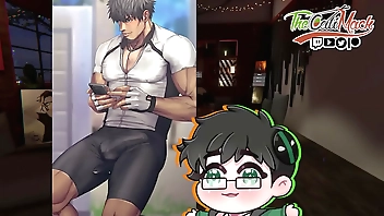 Straight man's first gay sex - Hooked On