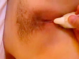 Fuck me harder with my tight Nippon pussy filled with your XXX toy from Thai China