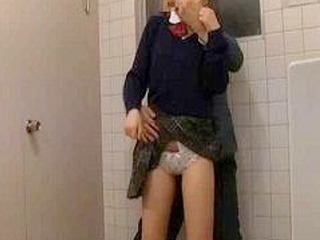 Sexual Assault Cop: XXX JAV Girl in Public Toilet