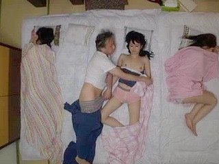 Horny Stepdad Fucks Two Tokyo Teens in Nippon Porn Video