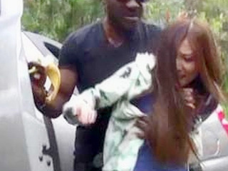 Fucking Yuna's Tight Asian Cunt in Public for Punishment by a Rough Dominant XXX