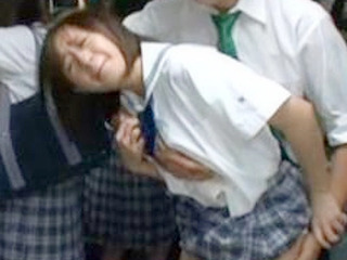 Nippon Schoolgirl Gets Fucked by Old Horny Tourist in Rough XXX Tokyo.