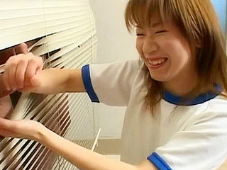 Nippon schoolgirl's horny fuckfest in the Tokyo classroom