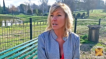 Emmy, a 46-year-old masseuse, tries her hand at X-rated casting!