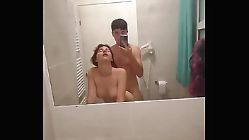 Fucking my ex girlfriend in the bathroom